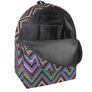 Tribal Aztec Hippie Pattern Print Backpack