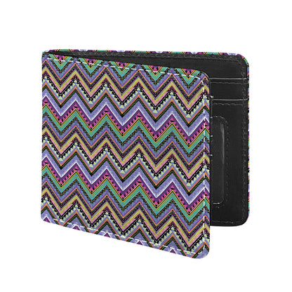 Tribal Aztec Hippie Pattern Print Bifold Wallet