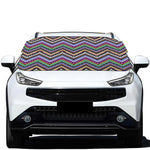 Tribal Aztec Hippie Pattern Print Car Windshield Snow Cover