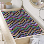 Tribal Aztec Hippie Pattern Print Changing Pad Cover
