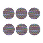 Tribal Aztec Hippie Pattern Print Coaster Set