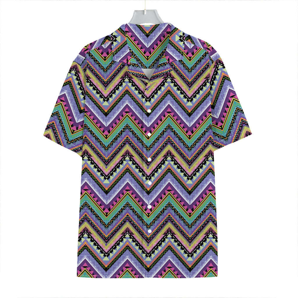 Tribal Aztec Hippie Pattern Print Hawaiian Shirt