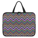 Tribal Aztec Hippie Pattern Print Laptop Sleeve With Handle