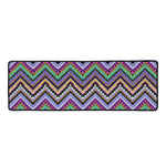 Tribal Aztec Hippie Pattern Print Long Kitchen Mat