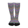 Tribal Aztec Hippie Pattern Print Long Socks
