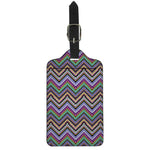 Tribal Aztec Hippie Pattern Print Luggage Tag