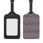 Tribal Aztec Hippie Pattern Print Luggage Tag