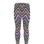 Tribal Aztec Hippie Pattern Print Men's leggings