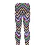 Tribal Aztec Hippie Pattern Print Men's leggings