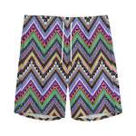 Tribal Aztec Hippie Pattern Print Men's Sports Shorts