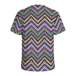 Tribal Aztec Hippie Pattern Print Men's Sports T-Shirt