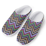 Tribal Aztec Hippie Pattern Print Mesh Casual Shoes