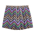 Tribal Aztec Hippie Pattern Print Mesh Shorts