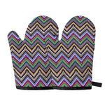 Tribal Aztec Hippie Pattern Print Oven Mitts