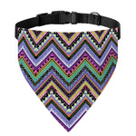 Tribal Aztec Hippie Pattern Print Over The Collar Dog Bandana