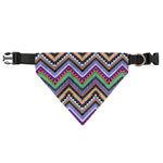 Tribal Aztec Hippie Pattern Print Over The Collar Dog Bandana