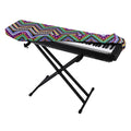 Tribal Aztec Hippie Pattern Print Piano Keyboard Cover