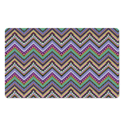 Tribal Aztec Hippie Pattern Print Polyester Doormat
