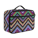 Tribal Aztec Hippie Pattern Print Portable Lunch Bag