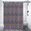 Tribal Aztec Hippie Pattern Print Premium Shower Curtain