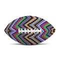 Tribal Aztec Hippie Pattern Print Rugby Ball