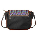 Tribal Aztec Hippie Pattern Print Saddle Bag