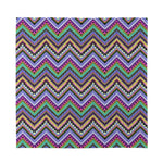 Tribal Aztec Hippie Pattern Print Silk Bandana