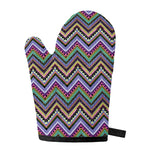 Tribal Aztec Hippie Pattern Print Single Oven Mitt