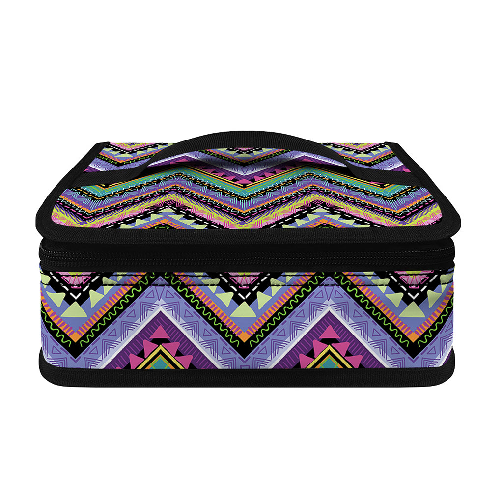 Tribal Aztec Hippie Pattern Print Small Lunch Bag