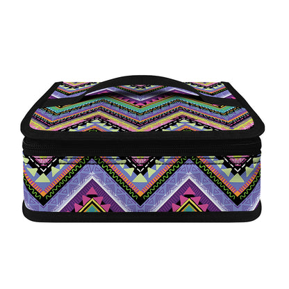 Tribal Aztec Hippie Pattern Print Small Lunch Bag