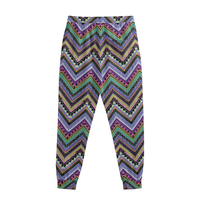 Tribal Aztec Hippie Pattern Print Sweatpants