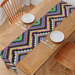 Tribal Aztec Hippie Pattern Print Table Runner