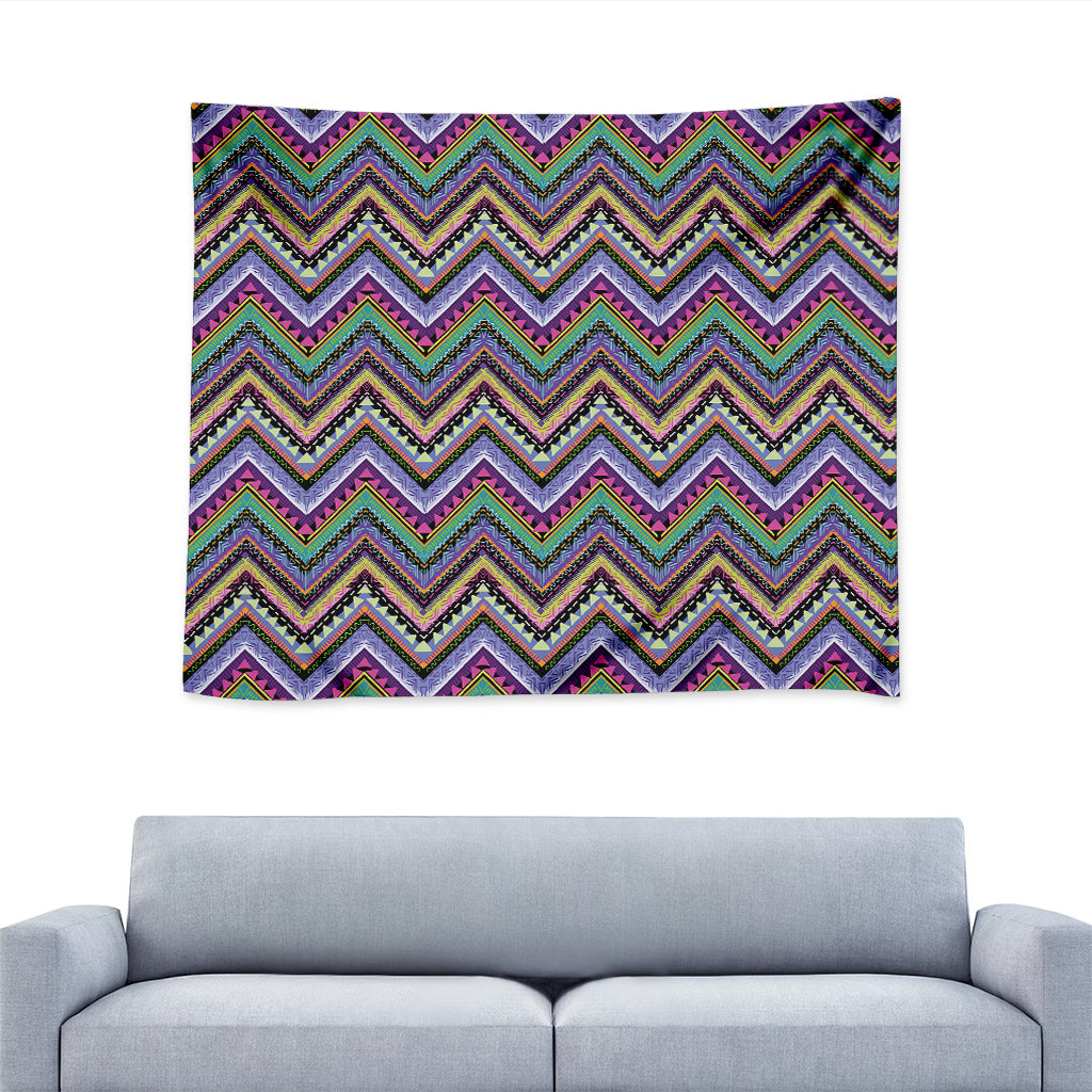 Tribal Aztec Hippie Pattern Print Tapestry