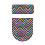 Tribal Aztec Hippie Pattern Print Toilet Lid And Tank Cover Set