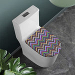Tribal Aztec Hippie Pattern Print Toilet Lid Cover