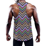 Tribal Aztec Hippie Pattern Print Training Tank Top