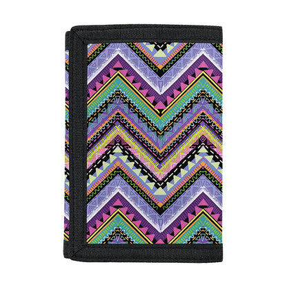 Tribal Aztec Hippie Pattern Print Trifold Wallet