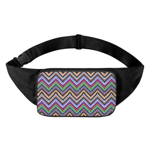 Tribal Aztec Hippie Pattern Print Waist Bag