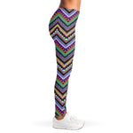 Tribal Aztec Hippie Pattern Print Women's Leggings