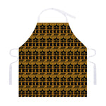 Tribal Egypt Pattern Print Adjustable Apron