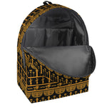 Tribal Egypt Pattern Print Backpack