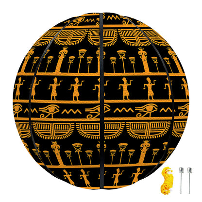 Tribal Egypt Pattern Print Basketball