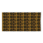 Tribal Egypt Pattern Print Beach Towel