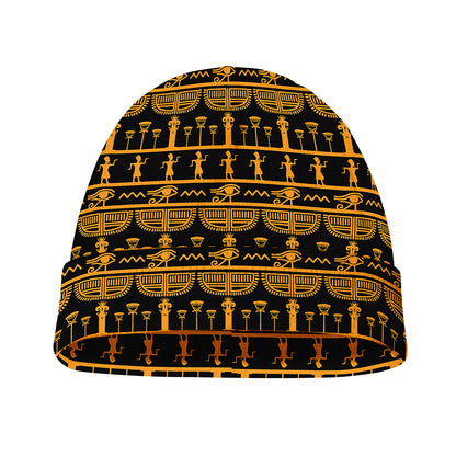 Tribal Egypt Pattern Print Beanie