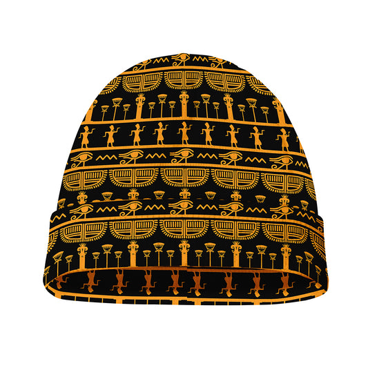 Tribal Egypt Pattern Print Beanie