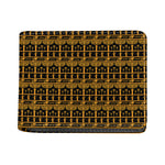 Tribal Egypt Pattern Print Bifold Wallet