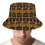 Tribal Egypt Pattern Print Bucket Hat