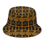 Tribal Egypt Pattern Print Bucket Hat