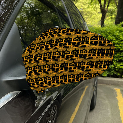 Tribal Egypt Pattern Print Car Side Mirror Covers