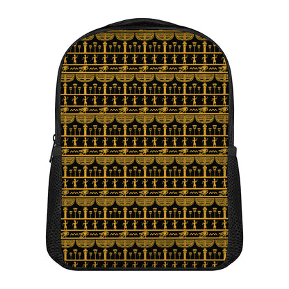 Tribal Egypt Pattern Print Casual Backpack